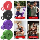 Set Of 4 Heavy Duty Resistance Band Loop Exercise Yoga Workout Power Gym Fitness