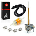 Fuel Petcock Valve Gas Oil Fuel Filter For Kawasaki Motorcycle Klr650 1987 -2018