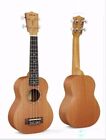 Guitar Ukulele Hand Grafted Mahogany Wood Kailua 4 String Soprano  21 Inch