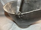 Vintage Coal Scuttle Hod  Bucket  Pail  17 - Repainted Black