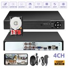4ch 8ch Dvr For Security Camera System H 265  1080p Recorder With 1tb Hard Drive
