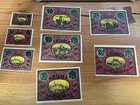 1921 German Notgeld Eight  8  Note Series City Of Weida