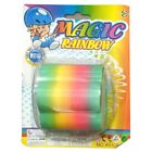 Kids Giant Magic Rainbow Slinky- Walking Spring  colorful Plastic Party Time Toy