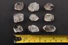 Jh11051 Set Of 9 Quartz Crystals With Hydrocarbon Inclusions  Pakistan