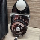 Sekonic Model L-398 Studio Deluxe Vtg Photography Light Meter W incident Dome