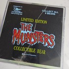 The Munsters Limited Edition Bear Sealed Plush In Case 1999 Vintage