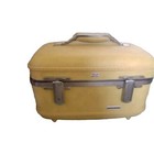 Vintage American Tourister Train Travel Case Retro Luggage Carry On Mod Makeup