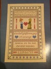 Vintage Cross Stitch Pattern Booklet Amish Country Home Patterns 17 Designs
