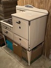 1920s-1930s Antique Gas Stove Range - Estate Stove Company Fresh Air Oven - Ama
