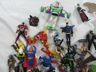 30  Pieces Mixed Lot Toys Action Figures Batman Superman Gi Joe Star Wars Etc   