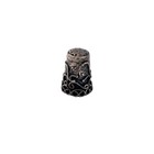 Vtg Estate Sterling Silver Intricate Design Thimble  64