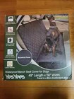 Waterproof Dog Car Bench Seat Cover Protector Heavy-duty Cover   49  X 56 