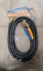 New Yellow Jacket Black 72  Plus Ii Hose Set 1 4  W ball Valve End 29806
