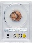 1990 Lincoln Cent Penny 1c Mint Error Struck Off Center Pcgs Ms64rd