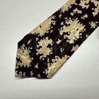 Vintage 1930s 1940s Swing Necktie Nos Phoenix Tie Silk Red Geometric 3 5 X 48