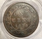 1859 Canada Large One Cent