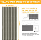 100  Blackout Magnetic Door Curtain Folding Door Accordion Door Closet Door Curt