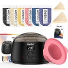 At-home Waxing Kit  Digital Wax Warmer  6 Hard Wax Beads  Hair Removal For Body