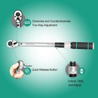 1 2  Torque Wrench Snap Socket Professional Drive Click Type Ratcheting