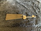Vintage Hotel Motel Room Key Fob With Skeleton Key 