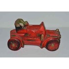 Inarco Car Planter  Red Ceramic Truck Buggy Japan  Vintage Planter Automobile