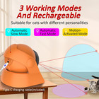 Motion Activated Cat Laser Toy  Interactive Cat Toys For Bored Indoor Adult Cats