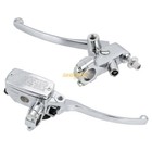 Motorcycle 7 8  Handlebar Hydraulic Brake Master Cylinder Clutch Lever Kit 22mm