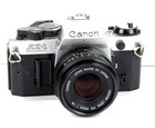 Canon Ae-1 Program 35mm Film Camera With Fd 50mm Lens Tested Works