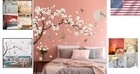 Artful 8-piece Chinese Wall Decor - Magnolias   Birds For Unique Home Aesthetic