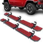 White  Red  Green  Blue Running Boards Fits Jeep Wrangler Jl 2018-2025 4 Door