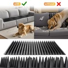 5pack Scat Mats For Dogs     Heavy Duty Solid Pp Pet Deterrent Mats To Keep Dogs O