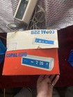 Copal 229 Beige Flip Alarm Clock  12-hour Day date Display  Japan