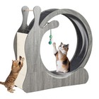 Cat Exercise Wheel 40   Cat Running Wheel For Indoor Cats With Scratching Board