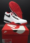Nike Flight Legacy White black university Red  Men s Size 13   Classic W og Box