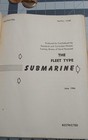 1946 Ss The Fleet Type Submarine School Training Manual Navpers 16160