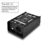 Pyle Pdc21 Premium Direct Injection Audio Box  1 4  Connector  Black