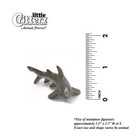 Little Critterz Shark Great White Shark  ambush  - Miniature Porcelain Figurine