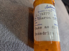 Sharon Tate Owned   Used  Empty Bottle From Stylist Sydney Guilaroff W letter