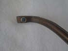 Stubben Switch Curved Raised Brown Cob Size English Browband end Stone light Use