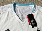New Mens Adidas Minnesota United Fc Mls Soccer Jersey Xxl 2xl White Nwt