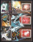 Guinea 1989 Sc B38-b44 Mi 1249-1254  Blocks 326-332 Astronomers   Complete Set  