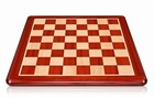 21  Bud Rosewood   Maple Wood Chess Board With 55 Mm Wooden Square