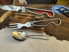 Geo Schrade Bsa Boy Scouts  Utensil Mess Kit Pouch 92  Silver Shield 1942  