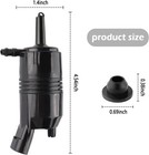 Windshield Washer Pump  Windshield Wiper Pump Compatible With Silverado  Impa