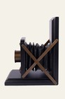 Vintage Camera Bookends Metal Book Ends Decorative Book Holder Home Office Decor