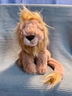Nwt Retired Jellycat Leonardo Lion Tan Brown Long Tail Plush Stuffed Animal Med 
