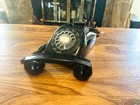 Vintage Working Automatic Electric Telephone Classic Black Desk Phone Mcm Decor
