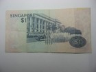 Singapore One Dollar   1  Bank Note