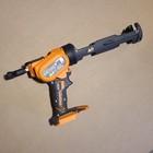 Ridgid R84044 18v Cordless Caulking Gun Tool Only W  Ladder Hook Orange