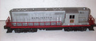 Lionel  2328 Burlington Gp7  Plus 7 Red Strpassenger Cars 3 2442 2443 2445 2446
